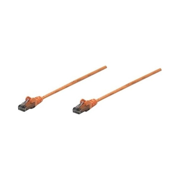 Intellinet Network Solutions Intellinet Patch Cable Cat6 Orange 0.5Ft Snagless Boot 347402 - main