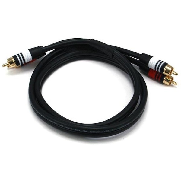 Monoprice A/V Cable, 2 RCA M/M, 3ft 2869 - main