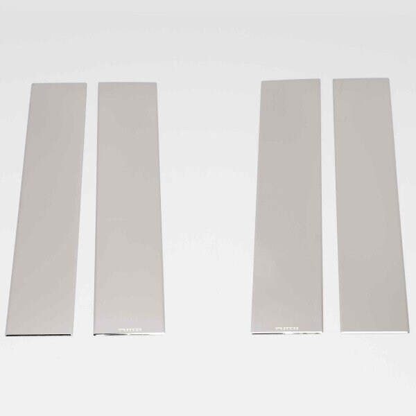 Putco Pillar Post Cover, Polished; Stainless Steel; 4 402670 - main