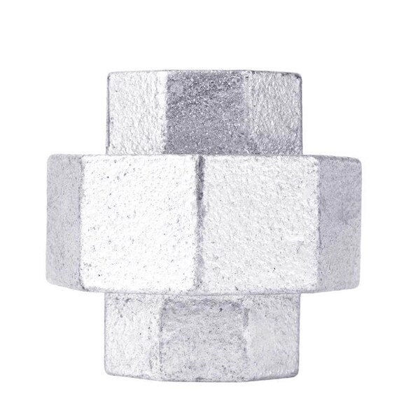 Stz Industries 3/4 in. FIP each X 3/4 in. D FIP Galvanized Malleable Iron Union 311UPU-34 - main