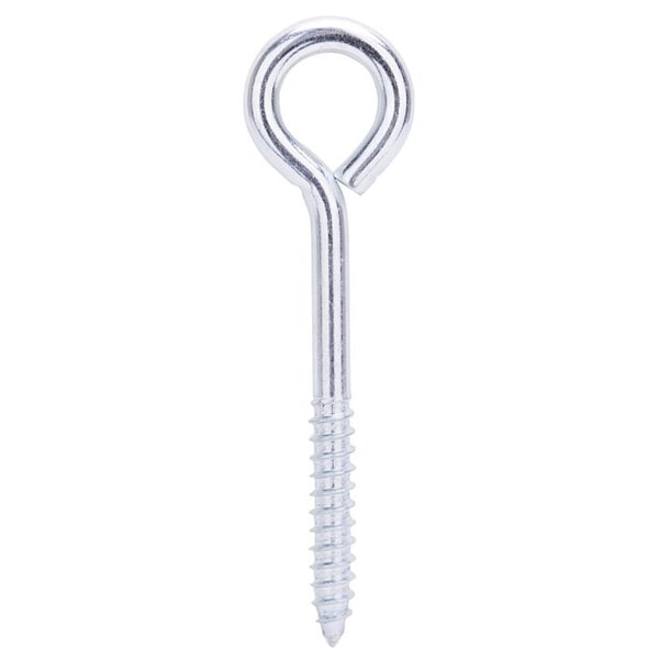 Prosource Lag Screw Eye, 9.3 mm Thread, Screw Thread, 2 in L Thread, 1-3/8 in Dia Eye, 302 lb Working Load, Steel LR252 - main