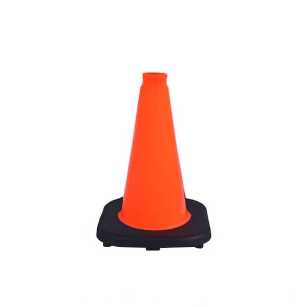 Traffic Kontrol 12in Traffic Safety Cone - 1.7 Lbs - Orange - No Reflective Collar - 1PC TKTC-12-1.7-OR-NC - main