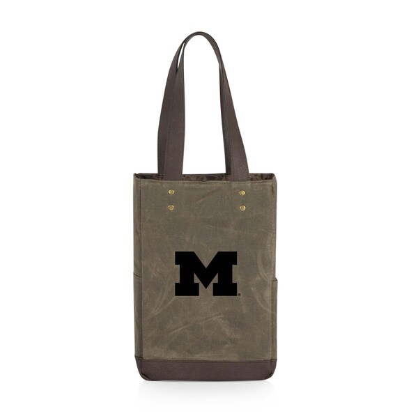 Picnic Time Family Of Brands NCAA Michigan Wolverines 2 Bottle Insulated Wine Bag 536-02-140-344-0 - main