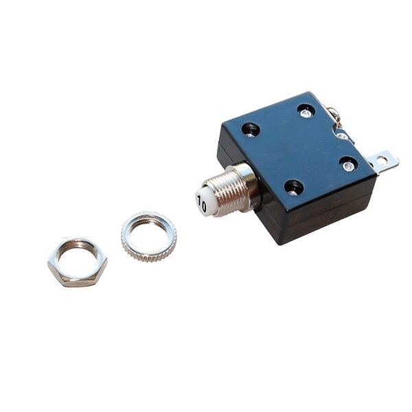 Optifuse Circuit Breaker, CBW58 Series, 50A, 250V AC, 1kA at 250V AC, 300A at 50V DC CBW58-HL4-10A-5C - main