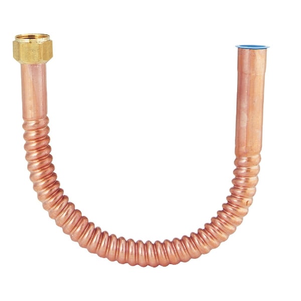 Sioux Chief 3/4'' FIP X 3/4'' SWT X 18'' L Flexible Copper Water Heater Connectors 634-318 - main
