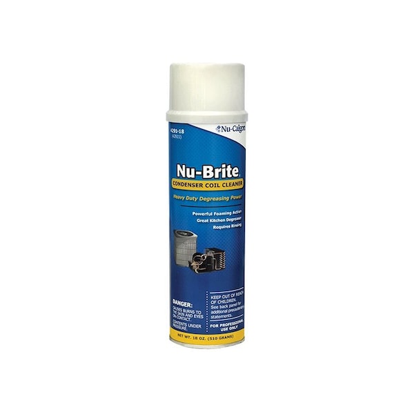 Nu-Calgon Condenser Cleaner, Aerosol, 18 fl oz 4291-18 - main