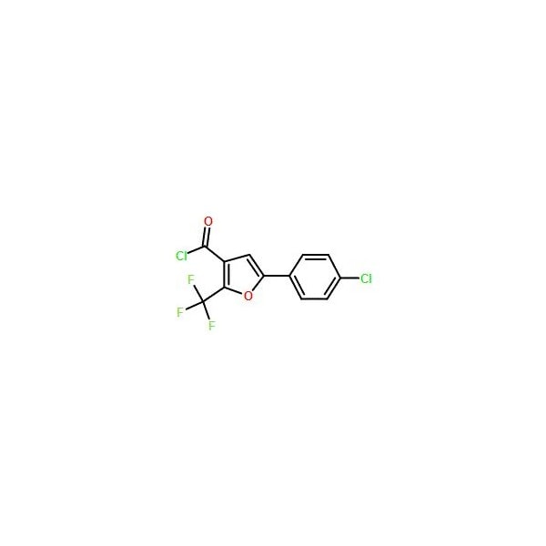 Ak Scientific 5-(4-Chlorophenyl)-2-(trifluoromethyl)furan-3-carbonyl chloride (1g), CAS 175276-61-6 5800AD-1g - main