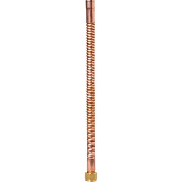 Sioux Chief 3/4'' FIP X 3/4'' SWT X 24'' L Flexible Copper Water Heater Connectors 634-324 - main