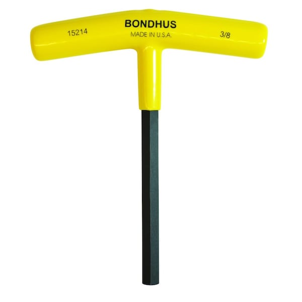 Bondhus 3/8in Hex T-Handle 6in Length 15214 - main