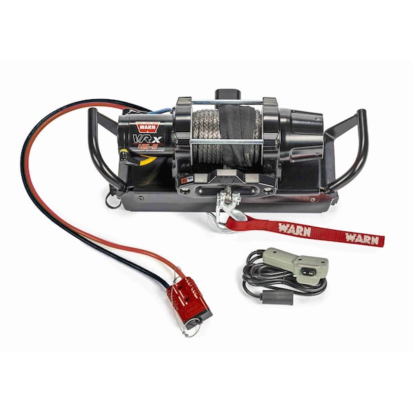 Warn Vehicle Mounted Recovery Winch 12 Volt Electric 4500 Lb Capacity Synthetic Rope 111826 - main