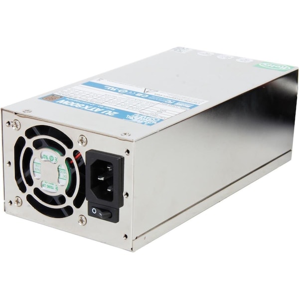 Athena Power Athena Power 20 Plus 4Pin 600W Single Server Power Supply, 80 Plus Bronze AP-U2ATX80FEP8 - main