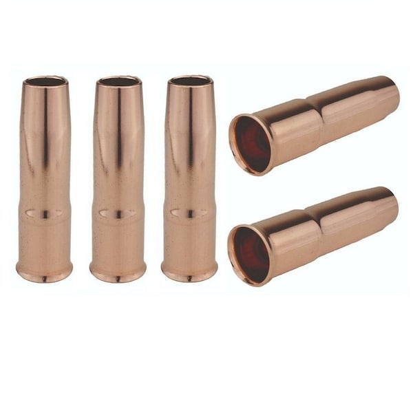Star Tech Weld MIG Welding Nozzles 5/8in for Tweco#3, #4 Lincoln Magnum 300-400, 5PK 24A62 - main