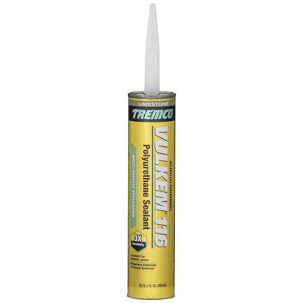 Tremco 10.1 Oz. 356687 Limestone Vulkem 116 General Purpose Textured Polyurethane Sealant 356686 - main