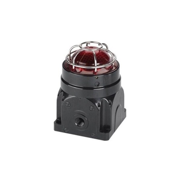 Federal Signal Warning Light, Red, LED, 24V DC, 60, 75, 90 FPM, Not Applicable Dia., Surface G-LED-DC-D-R - main