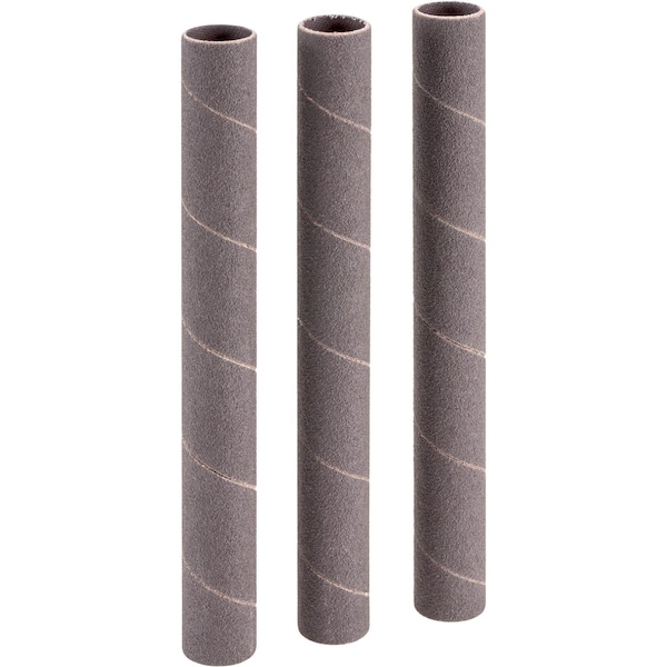 Woodstock 5/8" Dia. x 6" A/O Hard Sanding Sleeve, 100 Grit, 3PK D1427 - main