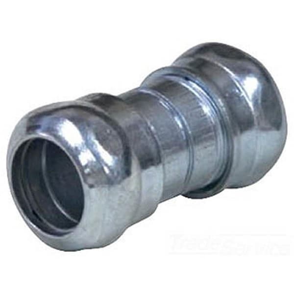Topaz Electric EMT Coupling, Compression, Steel, Zinc Plated 664S - main