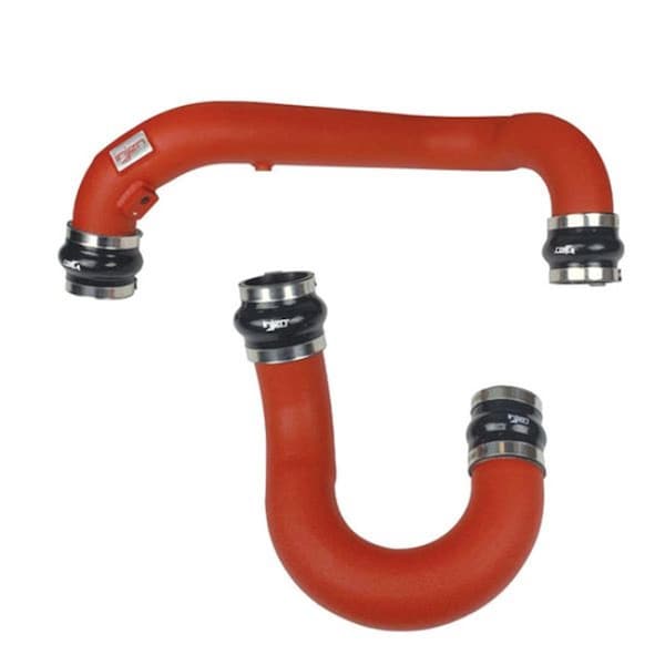 Injen Intercooler Piping for 2018-2019 Audi S4 & S5 B9 V6 3.0L Turbo Wrinkle, Red SES3082ICPWR - main