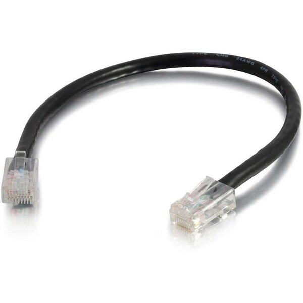 C2G 1FT CAT6 NONBOOTED UTP CABLE-BLK 4106 - main