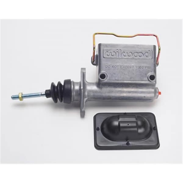 Wilwood 2606765 0.87 In. Compact Brake Master Cylinder Silver W64-2606765 - main