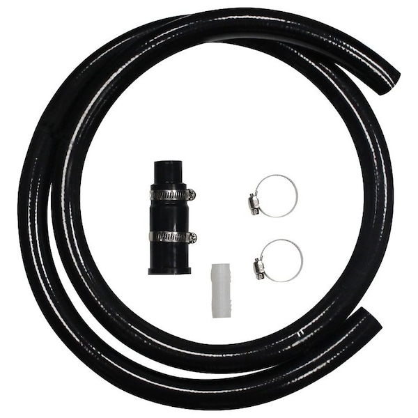 Plumb Pak Hose Drn Dshwshr Rbr 6Ft W/Adp PP855-90 - main
