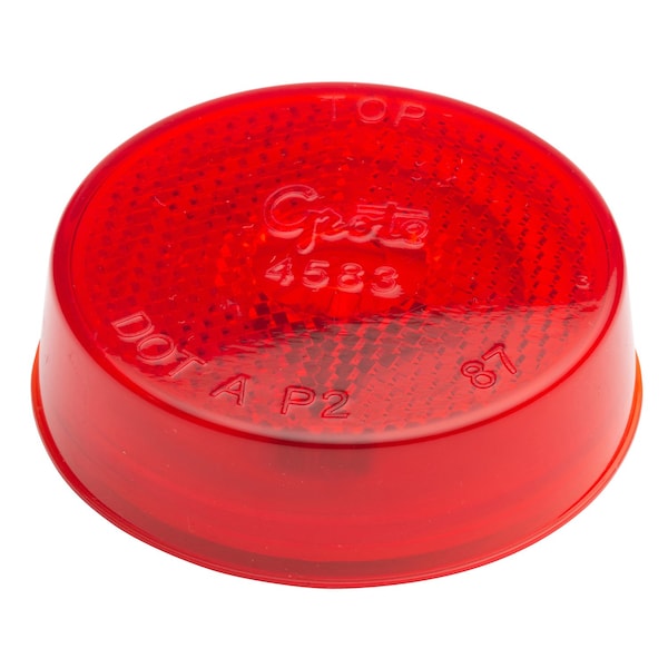 Grote Marker Lamp, Reflector, 2-1/2 In, Red 45832 - main
