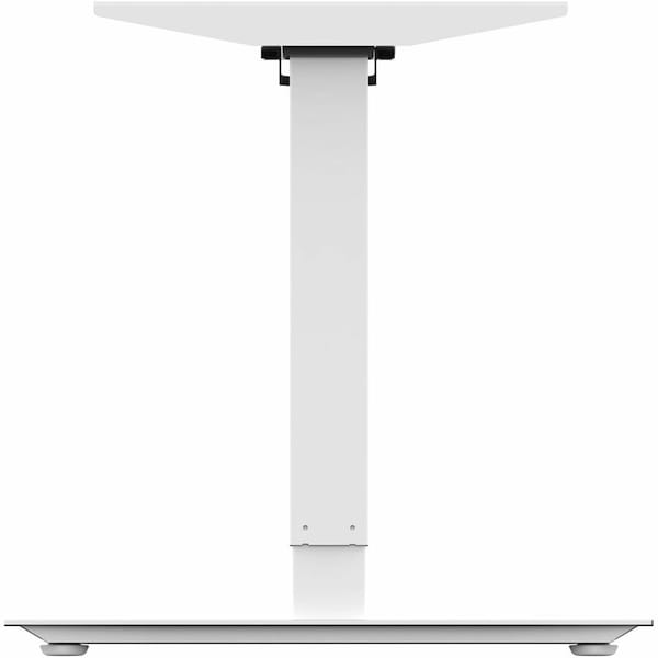 Lorell Sit-Stand 3rd-Leg Base, 275lb Capacity, 45" x 51.6" x 26.4", Silver LLR25931 - main