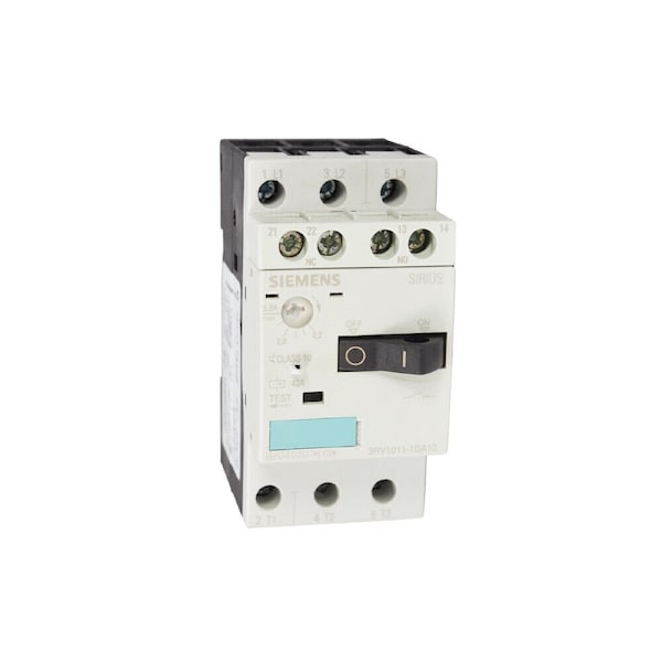 Siemens Circuit breaker size S00 for motor protection CLASS 10 A-release 2.2.3.2 3RV1011-1DA10 - main