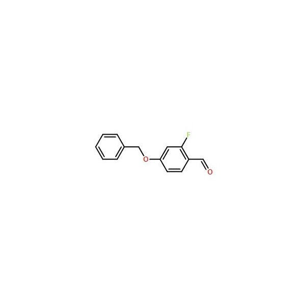 Ak Scientific 4-(Benzyloxy)-2-fluorobenzaldehyde (10g), CAS 504414-32-8 6938AB-10g - main