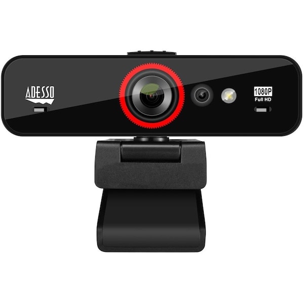 Adesso CyberTrack F1 Webcam - 2.1 Megapixel - 30 fps - USB 2.0 - 1 Each Cybertrack F1 - main