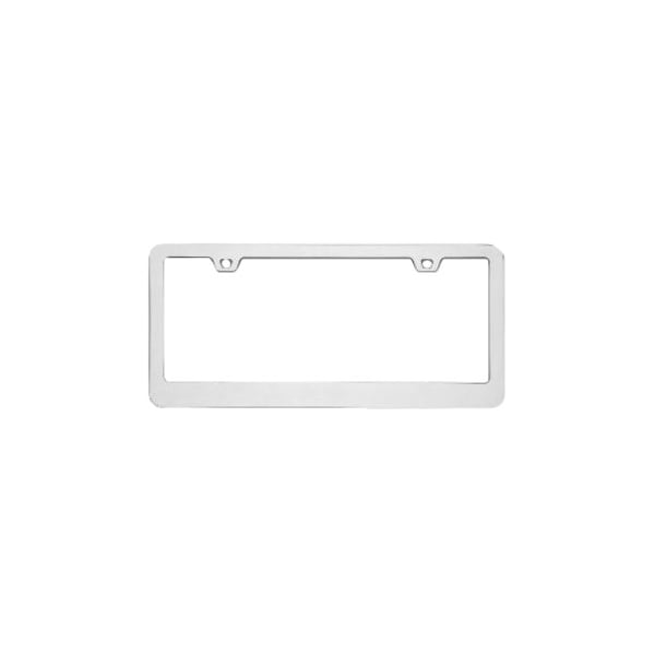 Cruiser Accessories Neo Classic License Plate Frame- Chrome 15330 - main
