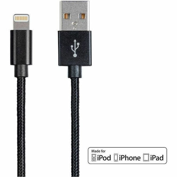 Monoprice Palette Series Apple MFi Certified Lightning to USB Charge & Sync Cabl 30762 - main