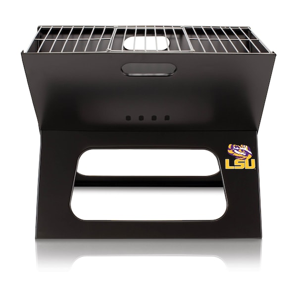 Picnic Time Family Of Brands NCAA LSU Tigers X-Grill Portable Grill - Camping Grill 775-00-175-294-0 - main