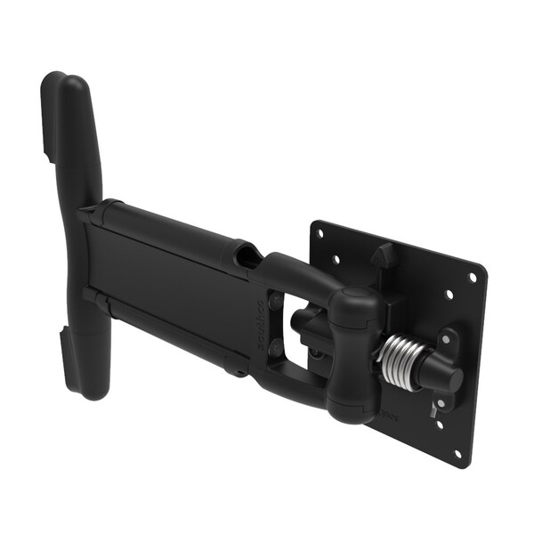 Southco Display Mount, Tilt & Swivel, Single Arm, Aluminum Alloy, Powder Coat, Black AV-D30-25A101-50 - main