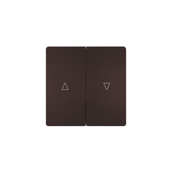 Siemens DELTA style, Chocolate Rocker switch with shutter symbols for shutter 5TG7143-0CH00 - main