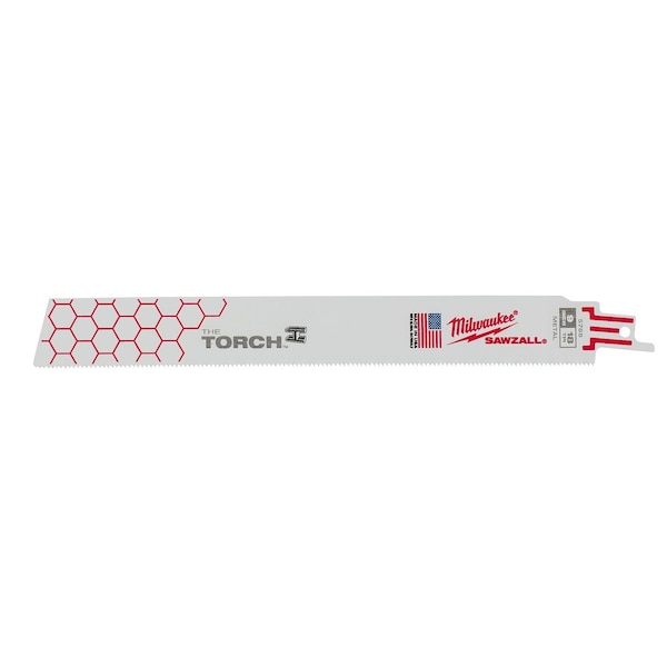 Milwaukee Tool 9" 18 TPI The Torch SAWZALL Blades (25 Pk) 48-00-8788 - main
