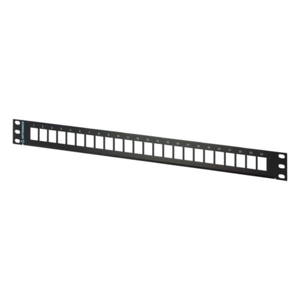 Ortronics 24-PORT MODULAR PANEL UTP ONLY, UNLOADED - 1U - TO FILL W/UTP PHDPJU24 - main
