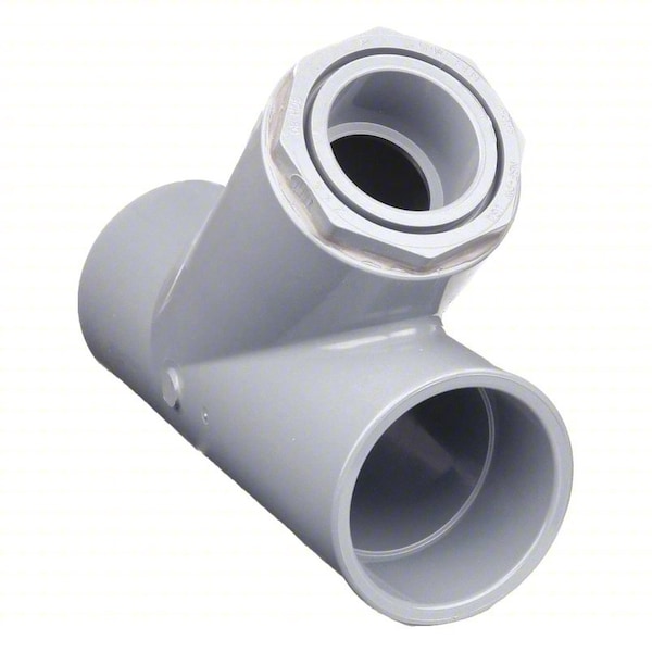 Zoro Select CPVC Wye, Schedule 80, 3" Pipe Size, Socket 9870-337FB - main