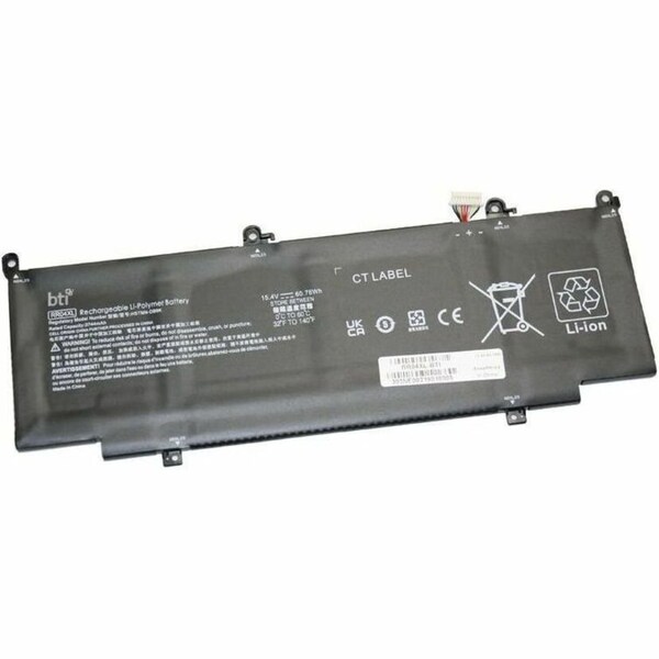 Battery Technology BTI Battery - For Notebook - Battery Rechargeable - 3940 mAh - 60.76 Wh - 15.4 V RR04XL-BTI - main
