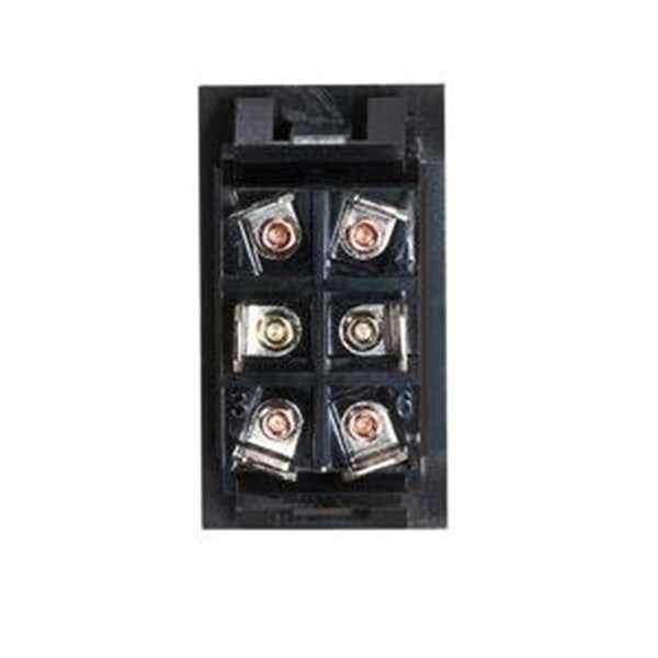 Overtime S225 20 Amp 6 - Terminal Rocker Switch, Black - Quantity 10 OV353957 - main