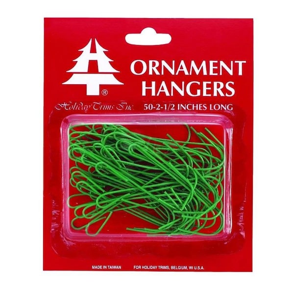 Holiday Trims 2-1/5 in. Ornament Hooks, 50PK 3929000 - main