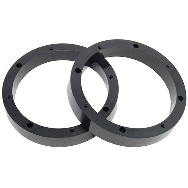 Audiopipe 6.5 in. Plastic Spacer Rings - Set of 2 APMBRING6 - main