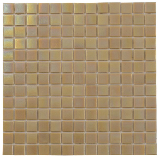 Apollo Tile Nacreous 12 in. x 12 in. Glossy Beige Glass Mosaic Wall and Floor Tile 20 sq. ft./case, 20PK APLPE88BG304A - main