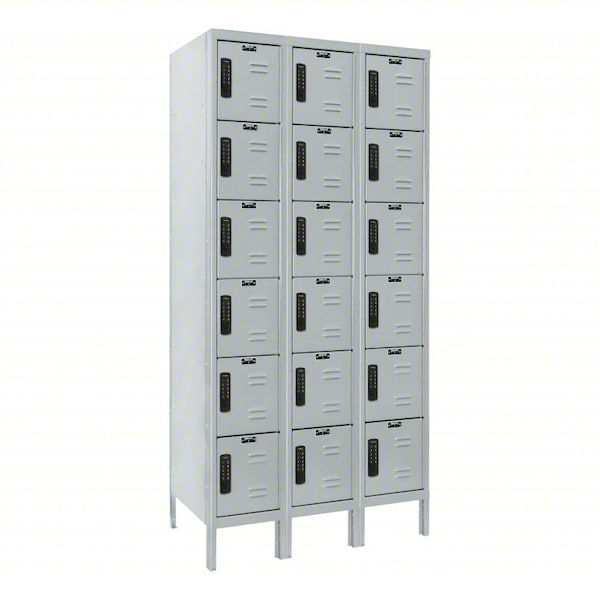 Hallowell Locker, 12 in W, 15 in D, 12 in H UEL3258-6A-PL - main