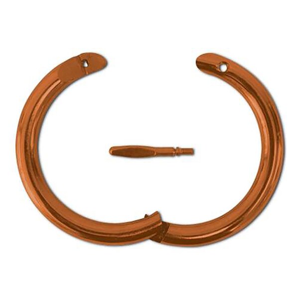 Jorgensen Laboratories Jorvet 3", Copper/Brass Bull Ring J0003C - main