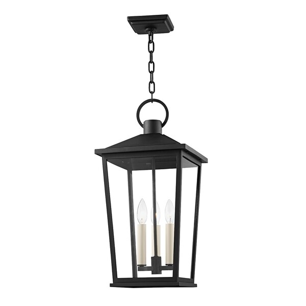 Troy Lighting Soren 3 Light Lantern 11 In. Textured Black F8911-TBK - main