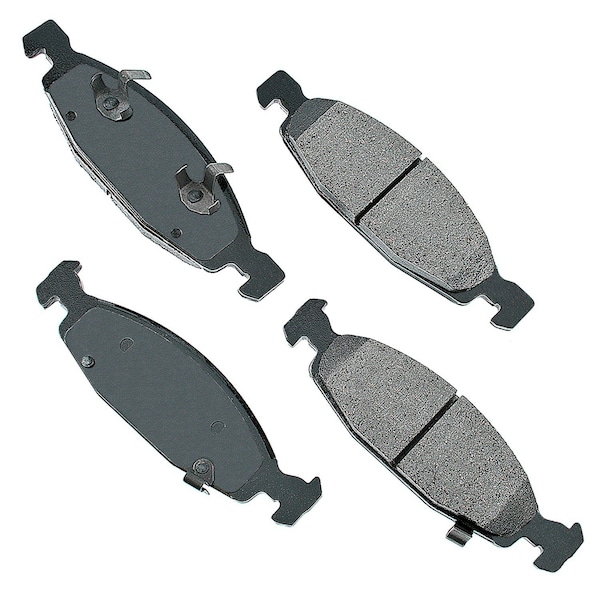 Akebono 99-02 Jeep-Grand Cherokee-Fr Proact Disk Pad, Act790 ACT790 - main