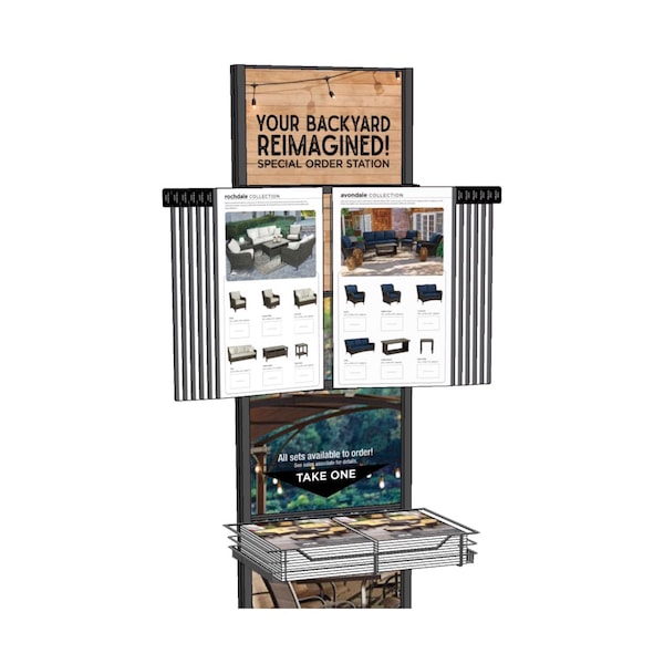 Retail First 20 in. H X 16 in. W 2025 Outdoor Living Flipbook L&G/Outdoor Living Sign 21 each 1000-000373 - main