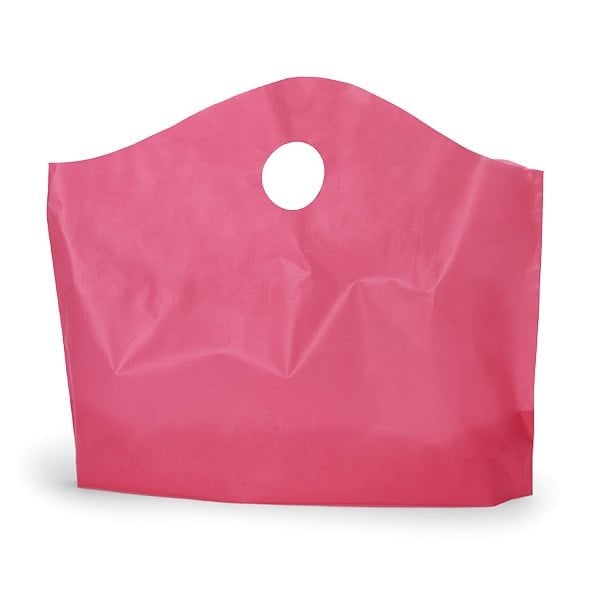 Nashville Wraps Blazing Pink Wave Top Reusable Bags, Medium 18x15x6, 2.25 mil, 250PK S29FBP - main