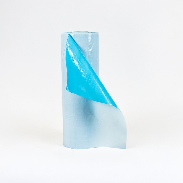 Non-Branded 48inx 200 yard - 4 mil VCI Poly Wrap Blue/White VCI902 - main