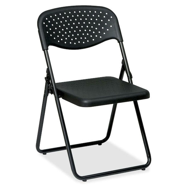 Office Star Folding Chair, Black, PK4 FC8000NP-3 - main